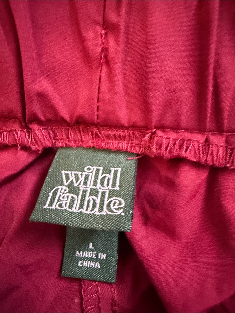 Wild Fable Wine Red Top